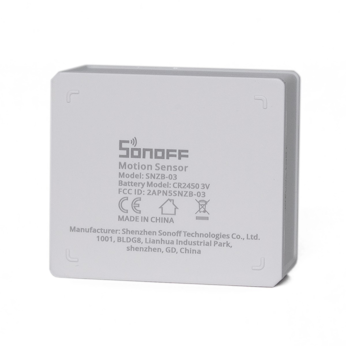 Купить датчик движения zigbee cr2450, sonoff SNZB-03 по выгодной цене в  Краснодаре - Интернет-магазин 