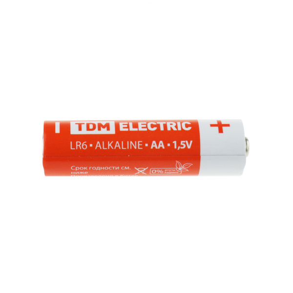 Купить Элементы питания LR6 AA Alkaline 1,5V BP-4, TDM